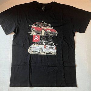 NEW Rare T Shirt Citroen AX Car Vehicle Small